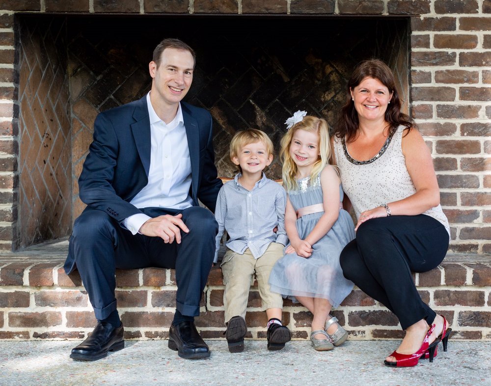 James B. Runey III of Runey & Associates Wealth Management in Charleston / Mount Pleasant, SC and his family. 